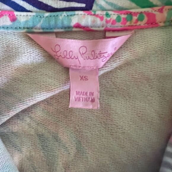 EUC Lilly Pulitzer Full-Zip Jacket XS - Picture 5 of 5